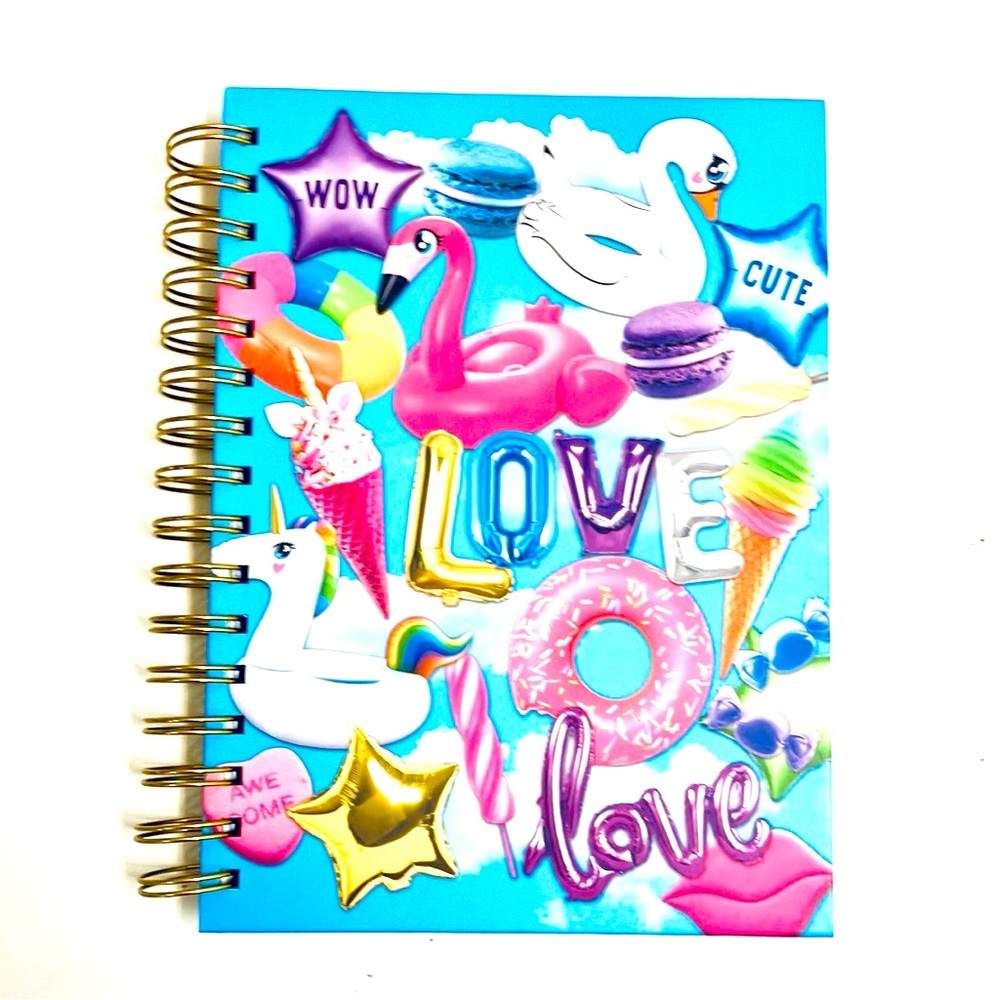 Love Blue Skies Unicorn Journal